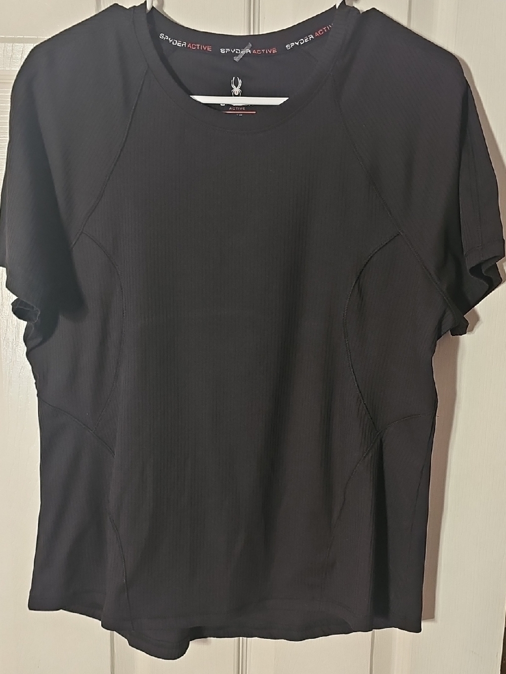 Spyder Short-Sleeve Performance Top Womens Sz L